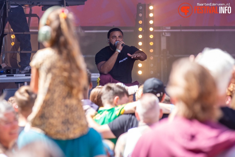 Mula B op Kaderock 2024 foto