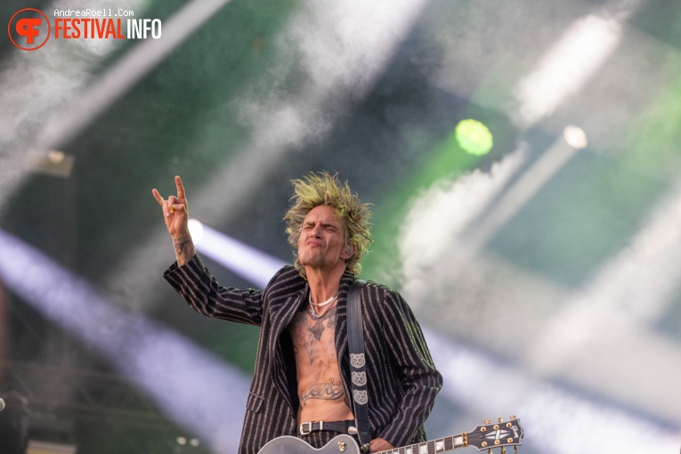 The Darkness op Zwarte Cross 2024 -  Donderdag foto
