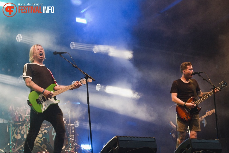 Swear Blind op Waterpop 2024 foto