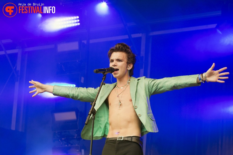 Lenny Monsou op Waterpop 2024 foto