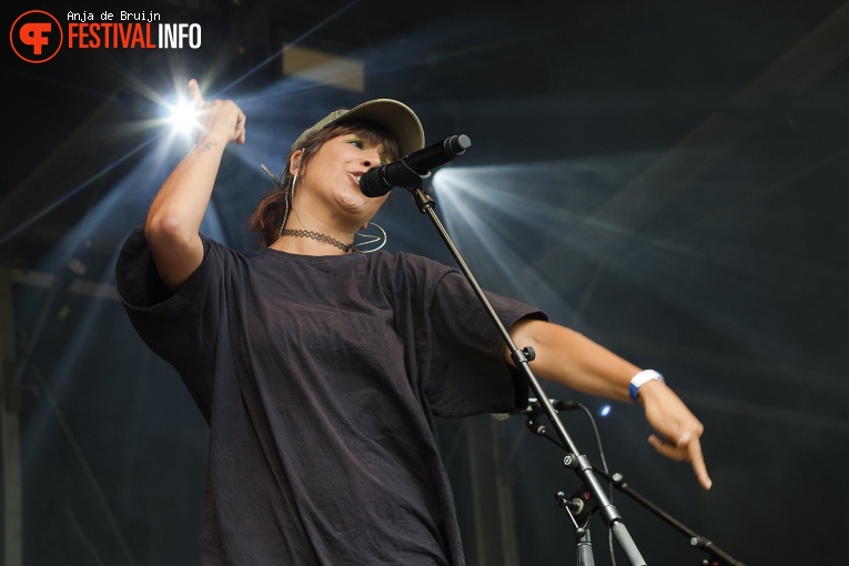 Roos Blufpand op Waterpop 2024 foto