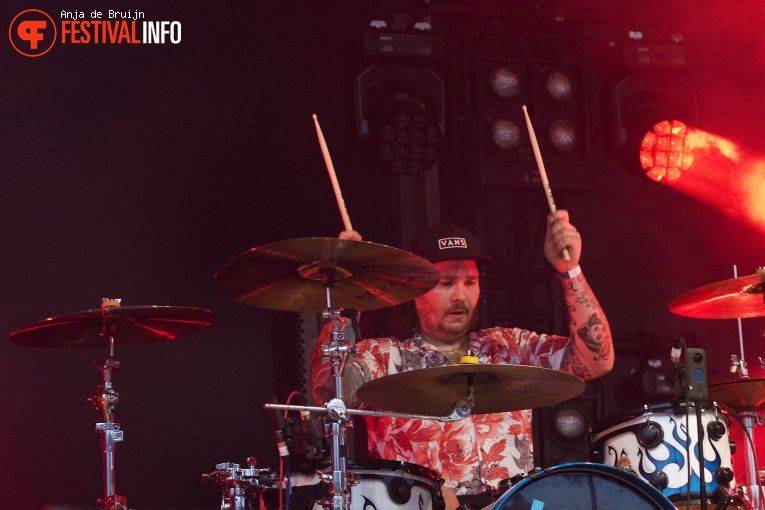 Swear Blind op Waterpop 2024 foto