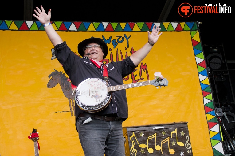 Cowboy Billie Boem op Waterpop 2024 foto