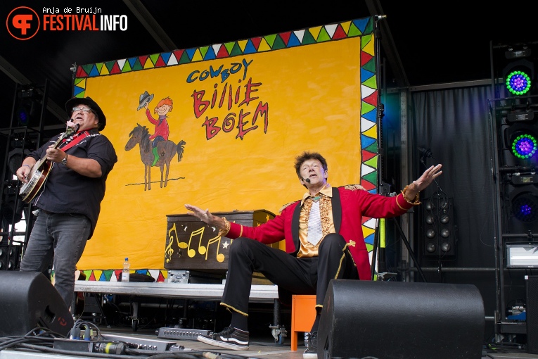 Cowboy Billie Boem op Waterpop 2024 foto