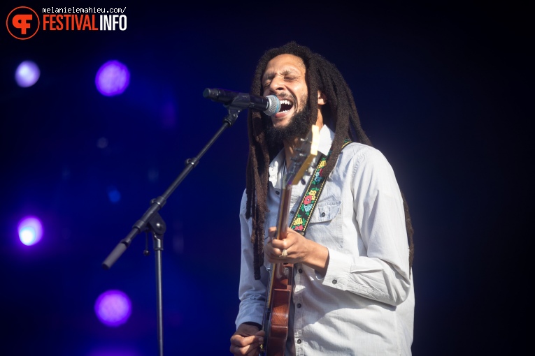 Julian Marley op Paléo 2024 foto