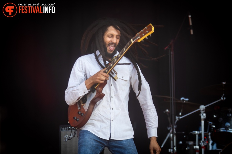 Julian Marley op Paléo 2024 foto