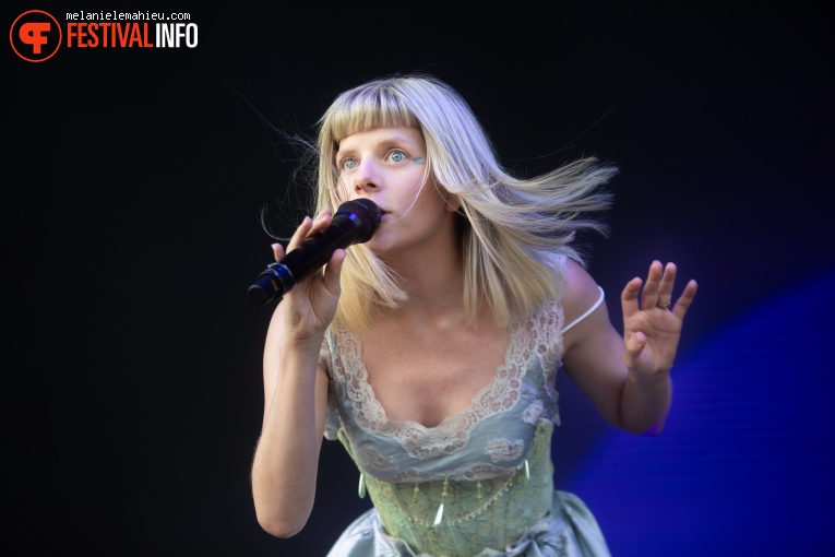 Aurora op Paléo 2024 foto