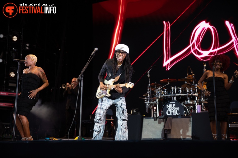 Nile Rodgers & Chic op Paléo 2024 foto