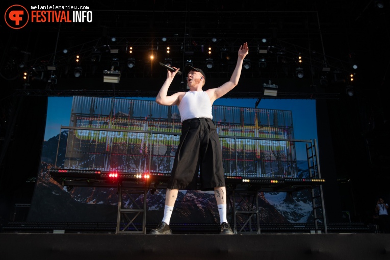 Eddy De Pretto op Paléo 2024 foto