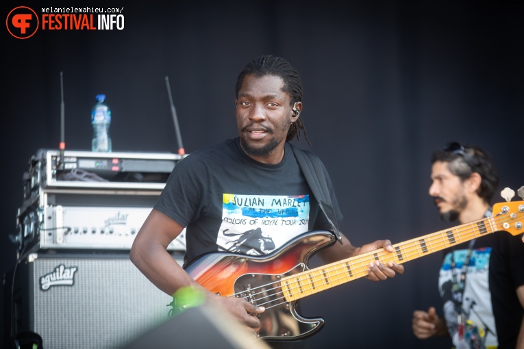 Julian Marley op Paléo 2024 foto
