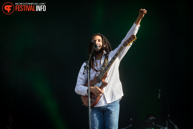 Julian Marley op Paléo 2024 foto