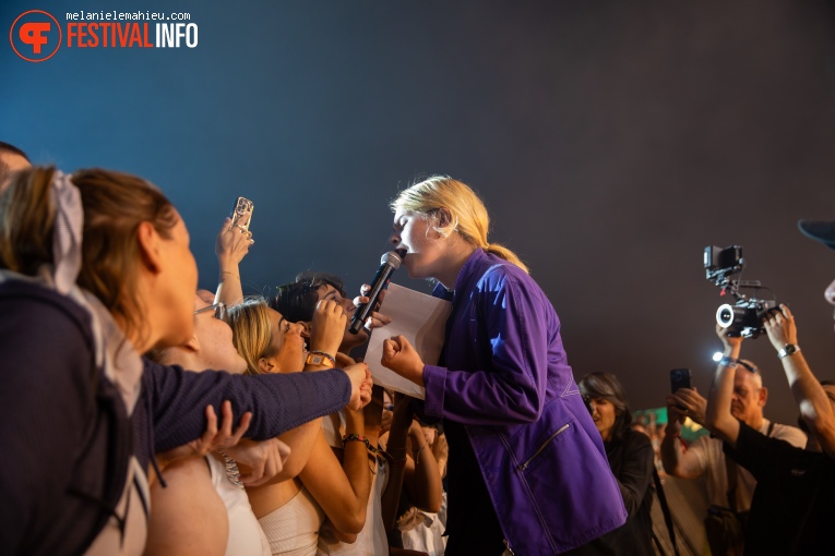 Zaho De Sagazan op Paléo 2024 foto