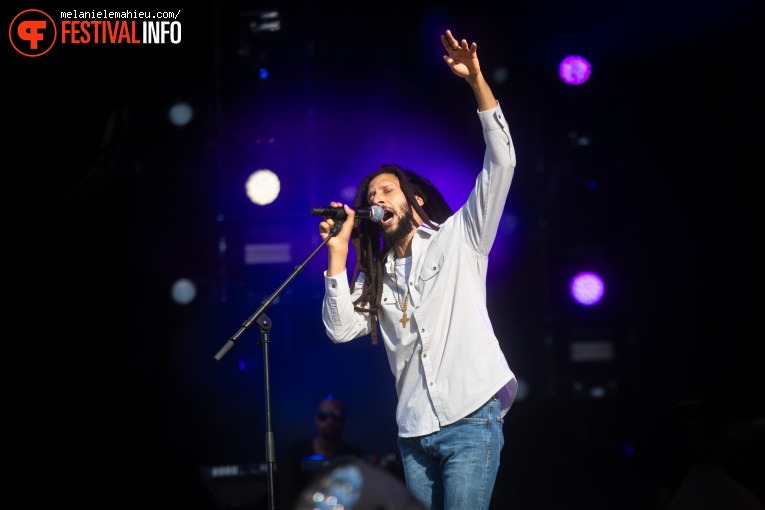 Julian Marley op Paléo 2024 foto