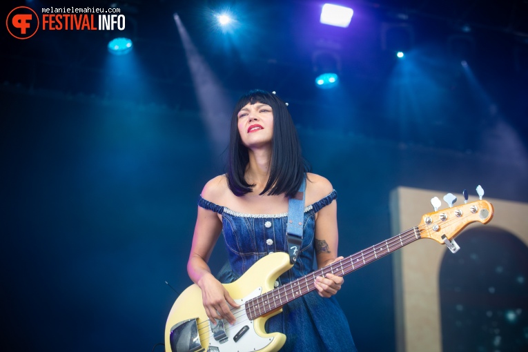 Khruangbin op Paléo 2024 foto