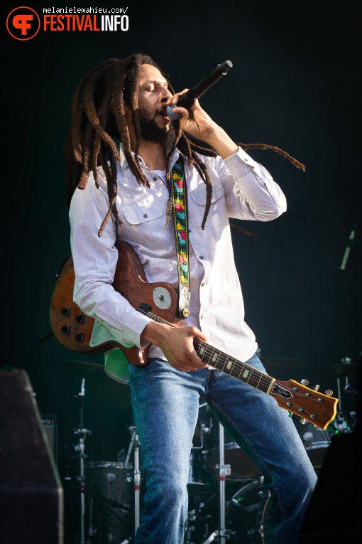 Julian Marley op Paléo 2024 foto