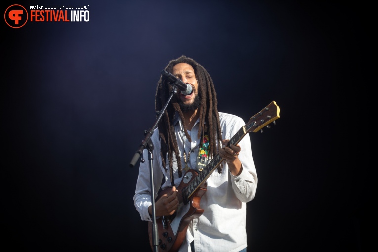 Julian Marley op Paléo 2024 foto