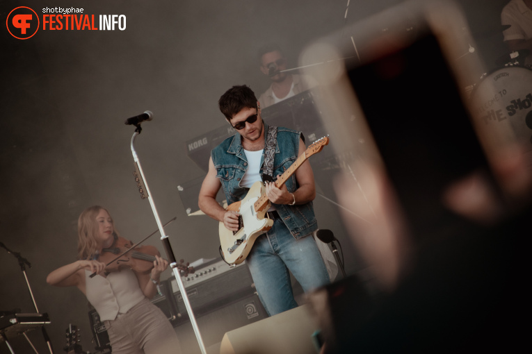 Niall Horan op Superbloom Festival 2024 foto