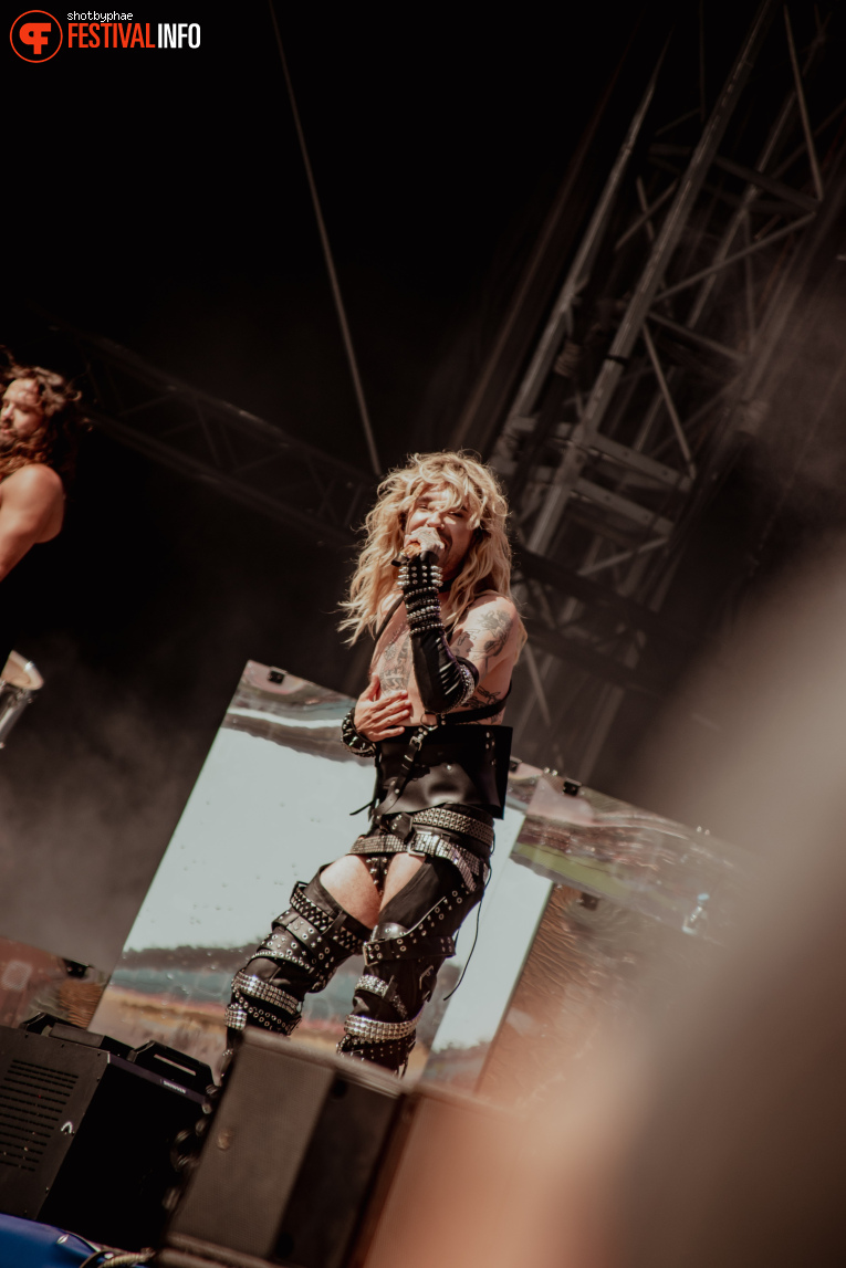 Tokio Hotel op Superbloom Festival 2024 foto