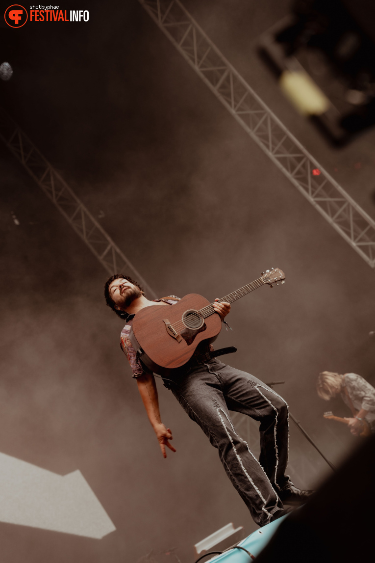 Milky Chance op Superbloom Festival 2024 foto