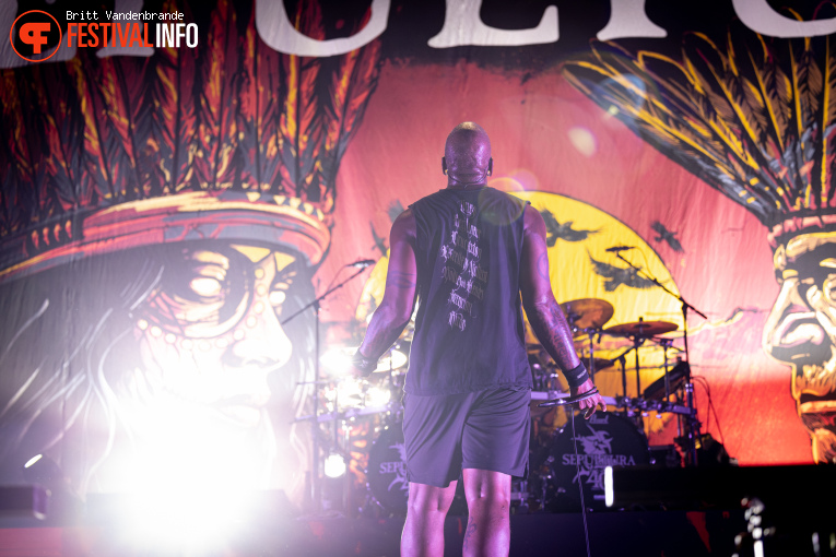 Sepultura op Sepulfest 2024 foto