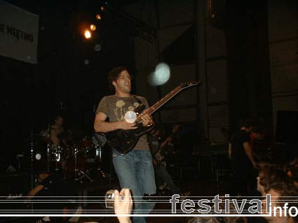 The Dillinger Escape Plan op Arnhem Hardcore Meeting 2005 foto