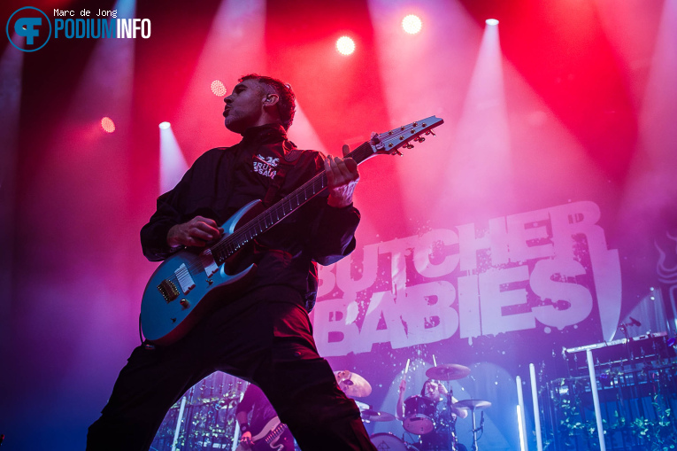 Butcher Babies op Cradle Of Filth - 08/12 - 013 foto