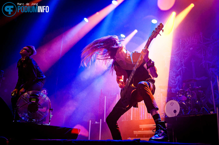 Black Satellite op Cradle Of Filth - 08/12 - 013 foto