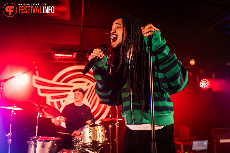 Jaïr Faria op Eurosonic Noorderslag (ESNS) 2025 - Zaterdag foto
