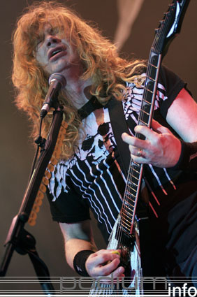 Megadeth op Priest Feast - 23/3 - Heineken Music Hall foto