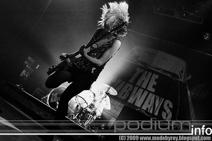 Foto The Subways op The Subways - 28/3 - Watt