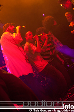 Kyteman's Hiphop Orkest op Kyteman's Hiphop Orkest - 27/3 - Mezz foto