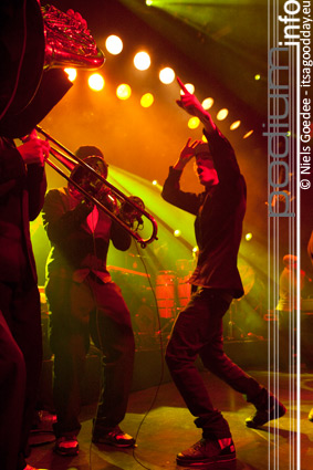 Kyteman's Hiphop Orkest op Kyteman's Hiphop Orkest - 27/3 - Mezz foto