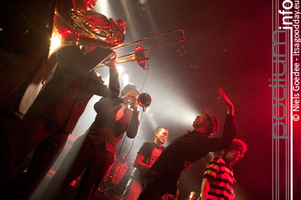 Kyteman's Hiphop Orkest op Kyteman's Hiphop Orkest - 27/3 - Mezz foto