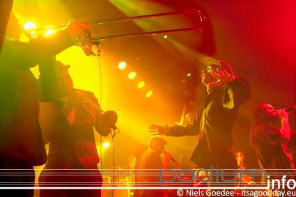 Kyteman's Hiphop Orkest op Kyteman's Hiphop Orkest - 27/3 - Mezz foto