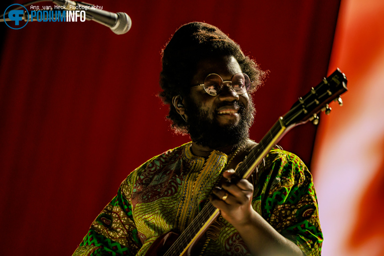 Michael Kiwanuka op Michael Kiwanuka - 26/02 - AFAS Live foto