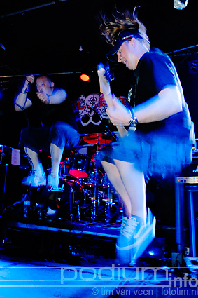 Real Hate op Death By Stereo - 11/4 - Podium 't Beest foto