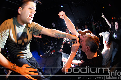 Death By Stereo op Death By Stereo - 11/4 - Podium 't Beest foto