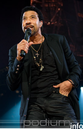Lionel Richie op Lionel Richie - 13/4 - Ahoy foto