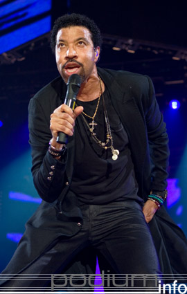 Lionel Richie op Lionel Richie - 13/4 - Ahoy foto