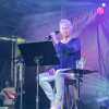 Foto Anne Clark te Amphi Festival 2025
