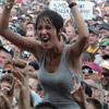 Foto  op Rock Werchter 2009