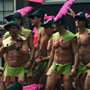 Foto  op Canal Parade Amsterdam Gay Pride 2009