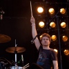 Foto Blood Red Shoes te Pinkpop 2012 - Maandag
