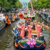 Foto  op Canal Parade Amsterdam Gay Pride 2012