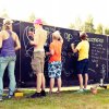 Foto  op Geuzenpop 2012