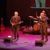 Foto Ronald Giphart op Nico Dijkshoorn, Ronald Giphart - Matennaaiers Leidse Schouwburg