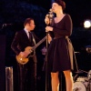 Foto Hooverphonic te Hooverphonic - 25/8 - Openlucht Theater Amsterdamse Bos