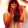 Foto Maria Mena op Pinkpop 2007