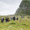 Foto  op Træna festival 2017