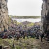 Foto  op Træna festival 2017